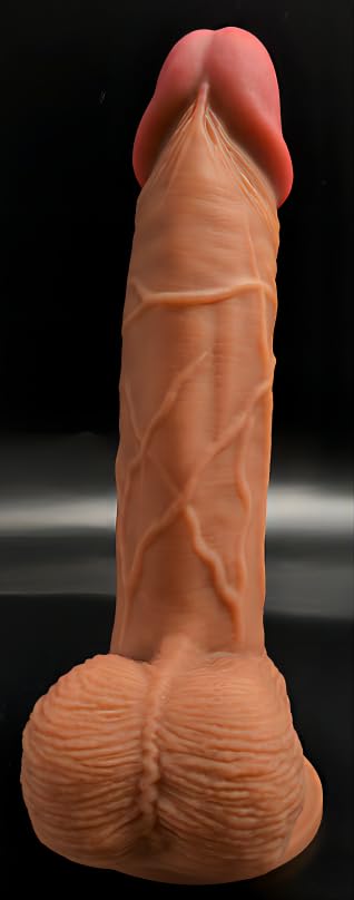 Gode réaliste de qualité, silicone souple liquide avec ventouse très forte sextoy pour masturbation hommes femmes couples pénis stimulation vaginale et anale du point G 11521 18 cm