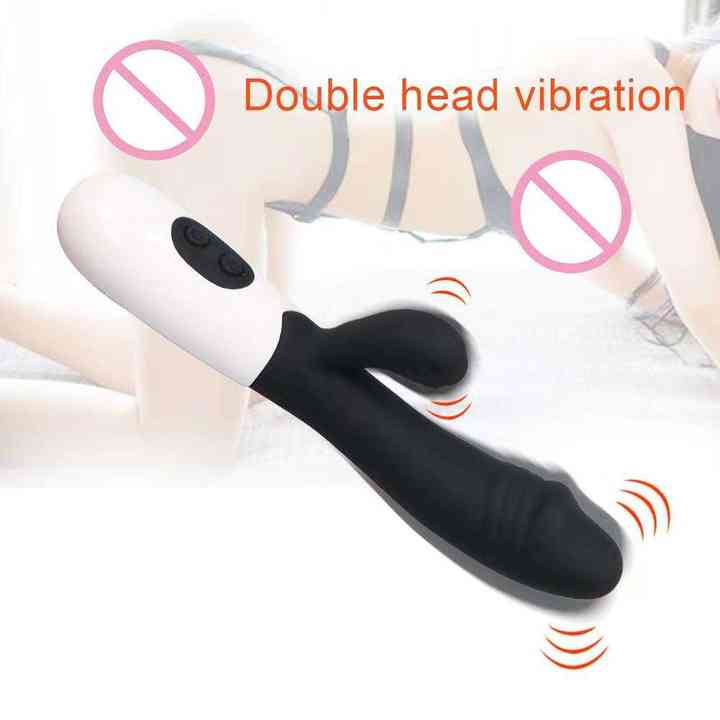 Gode Vibrant Hommes Femmes Couples Étanche Silencieux Double Stimulation Texture Réaliste Gode G Spot Clitoris Anal Vibrateur 10 Modes de Vibration