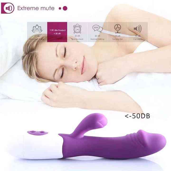 Gode Vibrant Hommes Femmes Couples Étanche Silencieux Double Stimulation Texture Réaliste Gode G Spot Clitoris Anal Vibrateur 10 Modes de Vibration