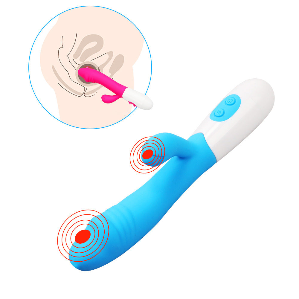Gode Vibrant Hommes Femmes Couples Étanche Silencieux Double Stimulation Texture Réaliste Gode G Spot Clitoris Anal Vibrateur 10 Modes de Vibration