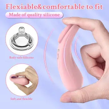 Remote Control Wearable Panty Vibrator for Clitoral Stimulation - Sex Toys