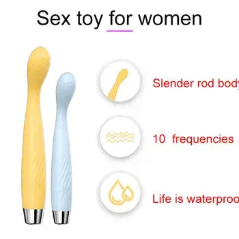 10 Vibration Modes Orgasm Masturbation Device Vibrator G-Point Stimulation Female Massager - Sex Toys