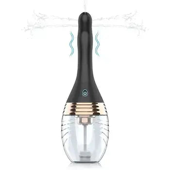 3-speed Electric Enema Bulb Douche Silicone Anal Cleaner 350ml - Sex Toys