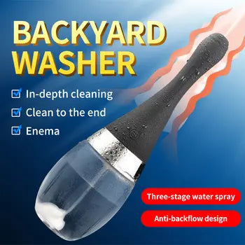 3 Level Enema Syringe Stream Douche Colon System Cleaning Anal Toy 300ml