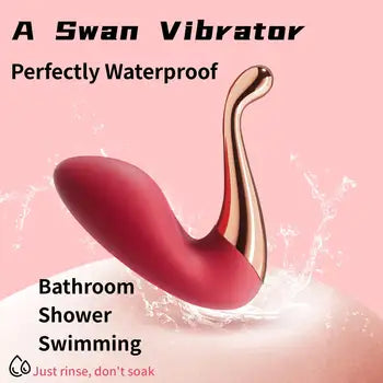Vibratur Swan Bullet Stimulatur Klitorali Ultra Qawwi b'10 Modi ta' Vibrazzjoni reżistenti għall-ilma, Kunsinna Ħielsa, Jintbagħat fi żmien 24 siegħa