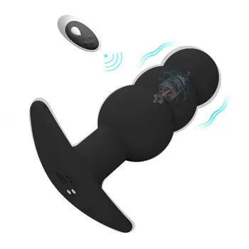 Beginner Anal Vibrator Adult Toy Silicone Anal Plug Remote Control Prostate Massager