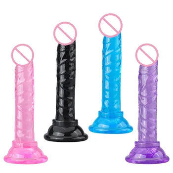 Prémiové realistické dildo z TPE pro ženy - extra velká velikost s diskrétním balením