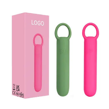 Bærbar mini-kulevibrator med 10 hastigheter, vanntett og oppladbar klitorisstimulator, gratis frakt og diskret emballasje