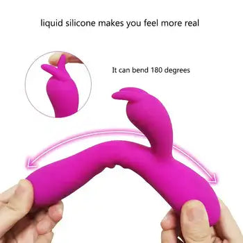 Premium Dual Motor Rabbit Vibrator with G-Spot & Clitoral Stimulation