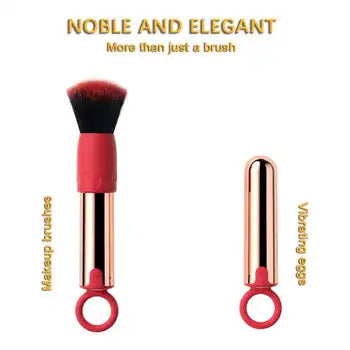 Discreet Silicone G-Spot Vibrator with 10 Vibration Modes for Women