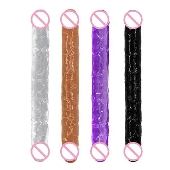 Realistické dildo z TPE krystalu pro ženy - měkké, flexibilní a diskrétní balení