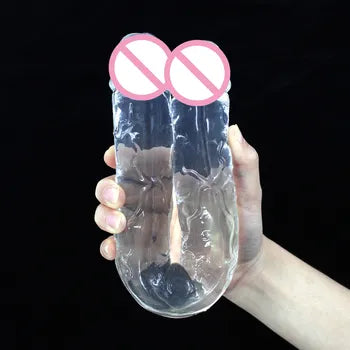 Realistické dildo z TPE krystalu pro ženy - měkké, flexibilní a diskrétní balení