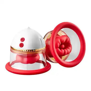 Clitoral Tongue Licking Toy with 9 Suction Modes, Vibrating Tongue & G Spot Stimulator for Women
