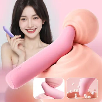 Premium flytende silikonkulevibrator for kvinner - Ultramyk, vanntett og kraftig