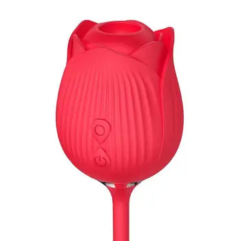 Rose Thrusting Vibrator Egg Clitoris Sucker Stimulator for Women - Powerful Sucking & Vibrating Dual Pleasure
