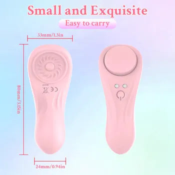 Remote Control Wearable Panty Vibrator for Clitoral Stimulation & Pleasure