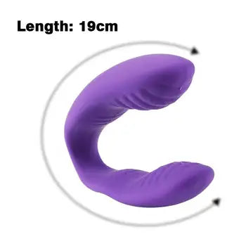Premium Waterproof Dual Head Silicone Vibrator for Women - Soft, Rechargeable, Ultra-Quiet