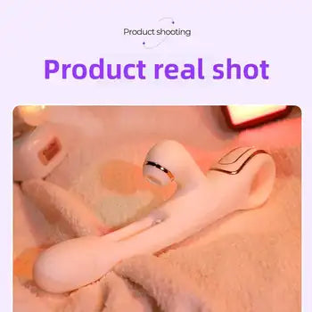 Hollow Patting Sucking Vibrator for Women's G-Spot Orgasm USB Powered Massager