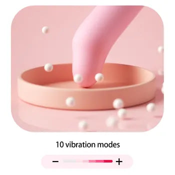 Premium flytende silikonkulevibrator for kvinner - Ultramyk, vanntett og kraftig