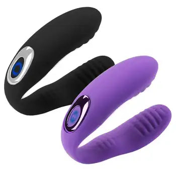 Premium Waterproof Dual Head Silicone Vibrator for Women - Soft, Rechargeable, Ultra-Quiet
