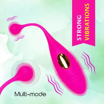 Ovulo vibrante Love Control con 10 modalità di vibrazione, stimolatore clitorideo, giocattolo sessuale per coppie e donne