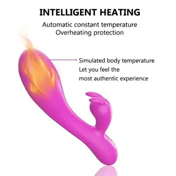 Premium Dual Motor Rabbit Vibrator with G-Spot & Clitoral Stimulation