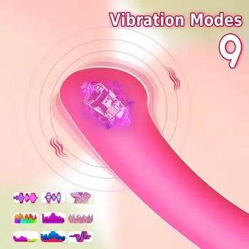 Fingerformet silikone G-punktsmassager Genopladelig silikonefingervibrator med 9 vibrationstilstande Gratis fragt Sendes inden for 24 timer