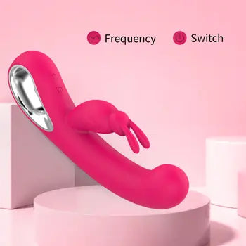 Premium 12-Speed G-Spot Clitoral Rabbit Vibrator for Women - Dual Stimulation