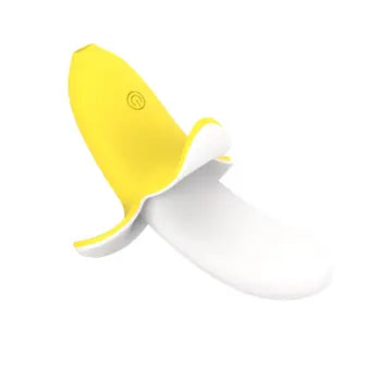 Vibratur tal-G-Spot tal-Banana li Jinġibed lura bi 12-il Veloċità bi 12-il Modalità ta' Vibrazzjoni fl-isfar bi Tbaħħir Ħieles u Ippakkjar Diskret