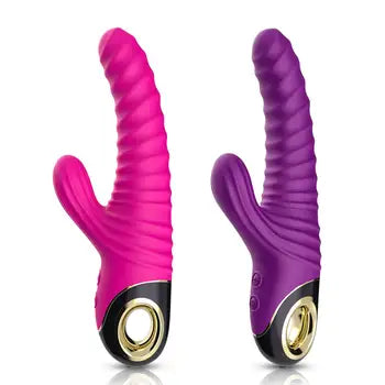 Vibrator Monster Dildo cu stimulare a punctului G, dildo vibrant wireless, roz și violet, cu design ergonomic și livrare gratuită.