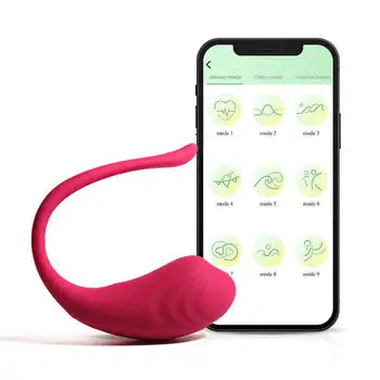Bajda Vibrata Little Tadpole - Vibratur li Jintlibes Kontrollat ​​mill-App - Diskret u Reżistenti għall-Ilma b'Tbaħħir Ħieles u Ippakkjar Diskret