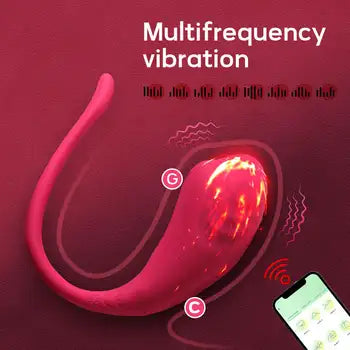 Bajda Vibrata Little Tadpole - Vibratur li Jintlibes Kontrollat ​​mill-App - Diskret u Reżistenti għall-Ilma b'Tbaħħir Ħieles u Ippakkjar Diskret