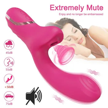 20 Modes Female Powerful Clit Clitoris Sucker G-Spot Vibrator