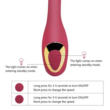 Vibromasseur clitoridien pour point G avec 10 modes de succion et 10 modes de vibration pour femmes et couples