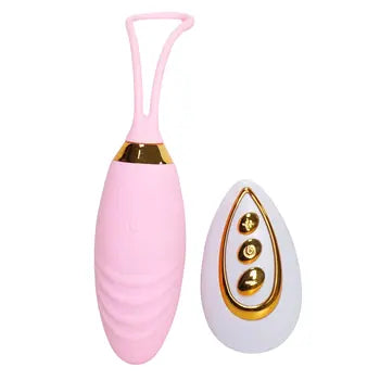 10-Speed Remote Control Vibrator for Women - Silicone Massager with Whisper Quiet Motor