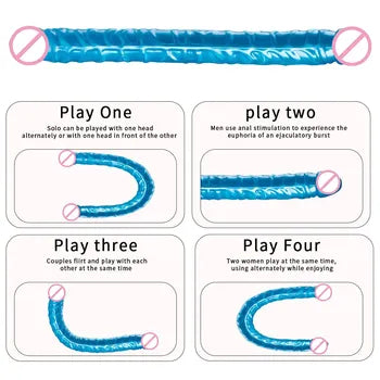 Realistic TPE Crystal Dildo for Women - Soft, Flexible & Discreet Packaging