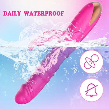 Premium 2-in-1 Rabbit Vibrator with Thrusting & G-Spot Stimulation for Women