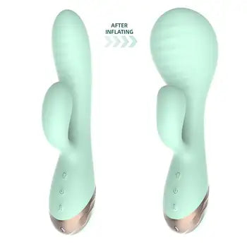 Vibrador em formato de coelho extragrande com estimulação do ponto G e vibrações potentes para mulheres.
