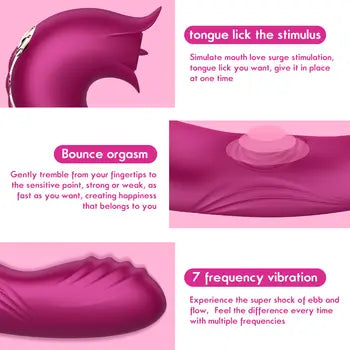 3-in-1 Nipple Clitoral Suction Vibrator with G-Spot Stimulator - Sex Toys