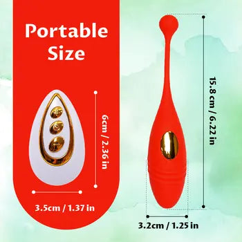 Remote Control Love Egg 10 Vibration Modes Clitoral Stimulator Couple Sex Toy for Women