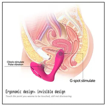 Dual-Action Nipple Clitoral Sucker Vibrator - Wearable Pleasure Toy for Couples