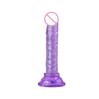 Prémiové realistické dildo z TPE pro ženy - extra velká velikost s diskrétním balením