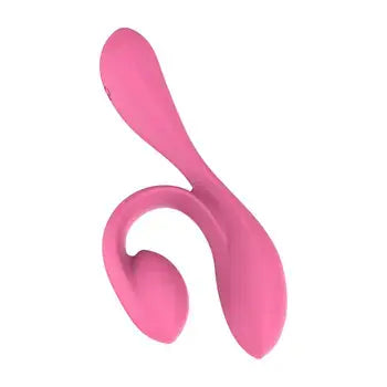 Body-Safe Silicone Waterproof USB Rechargeable Dual Vibrating Massager - Sex Toys