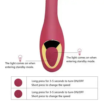 Clitoral G Spot Vibrator with 10 Suction Modes and Vibration Patterns - Sex Toys