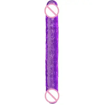 Double DIldo Realistic Crystal Penetration Dildo - Sex Toys