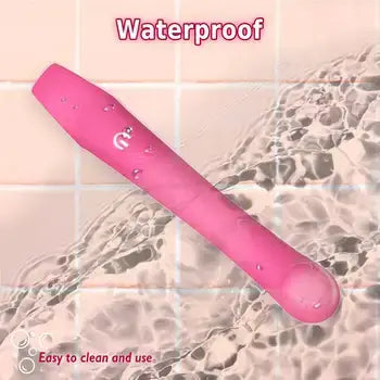 Finger Shaped Silicone G-Spot Massager Rechargeable Vibrator - Sex Toys