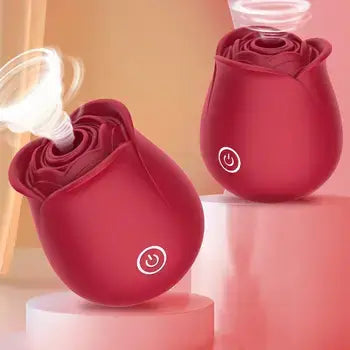 Magnetic Charging Rose Toy Clitoral Sucking Vibrator - Sex Toys