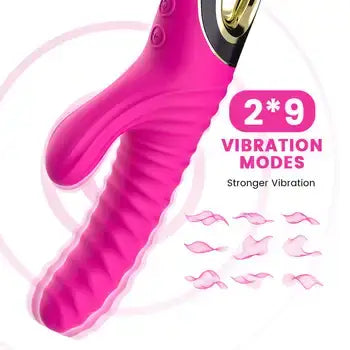 Monster Dildo Vibrator with G-Spot Stimulation Wireless Vibrating - Sex Toys