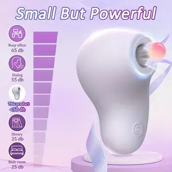 Premium Sucking Vibrating Sex Toy with 10 Modes Magnetic Charging for Clitoral Stimulation - Toys