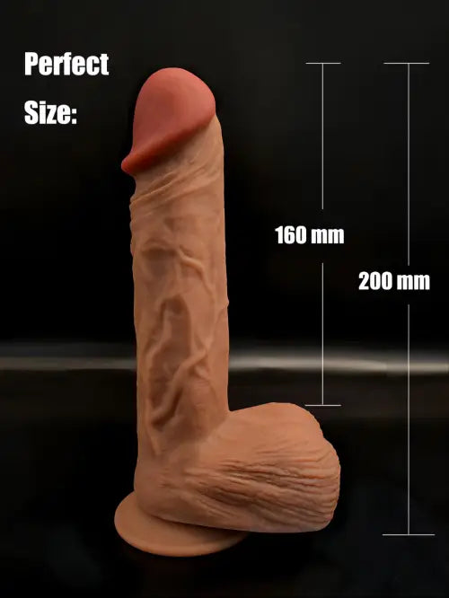Quality Realistic Dildo Liquid Soft Silicone with Very Strong Suction Cup sextoy for Masturbation Men Women Couples